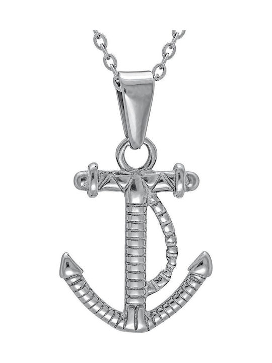 Kiriakos Gofas Anchor from Gold Plated Steel