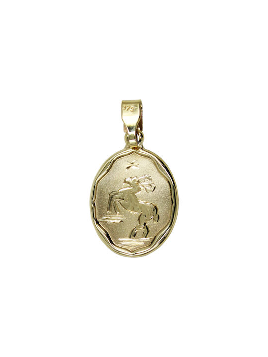 Roloi Kaliamanis Necklace Zodiac Sign from Gold 9 K