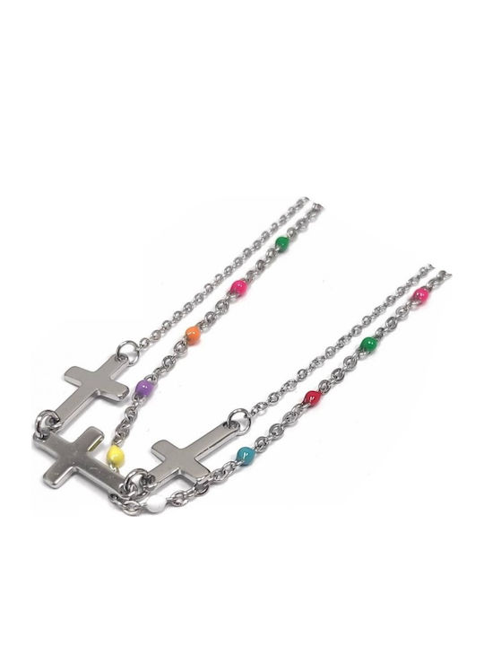 Karma Gifts Αλυσίδα Ποδιού από Ανοξείδωτο Ατσάλι Karma Gifts Αλυσίδα Ποδιού από Ανοξείδωτο Ατσάλι