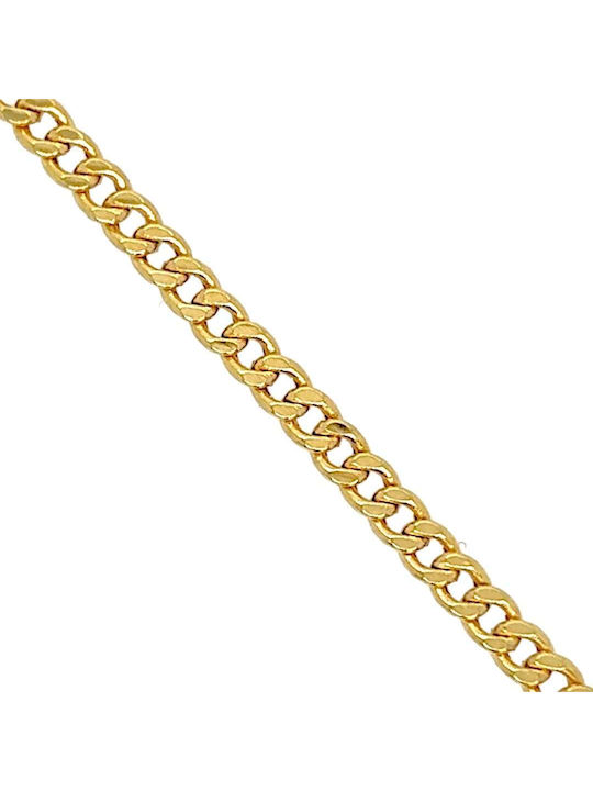 Xryseio Damen Armband Kette aus Gold 14K