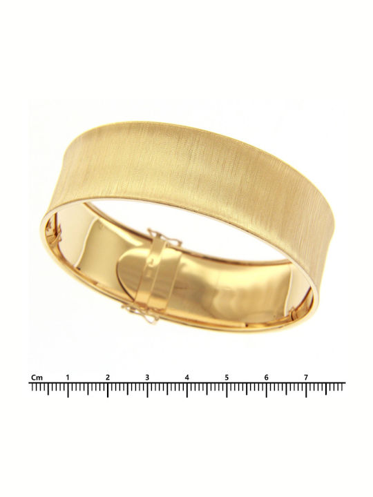 Mentzos Bracelet Handcuffs made of Gold 14K