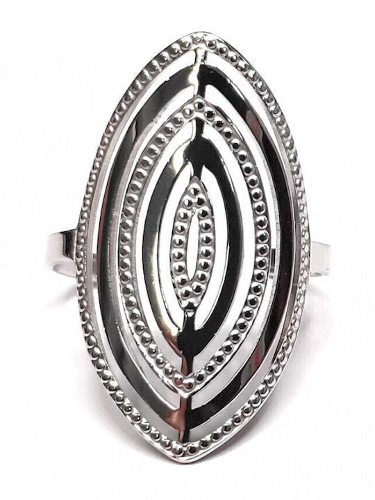 Karma Gifts Women's Steel Gold Plated Ring