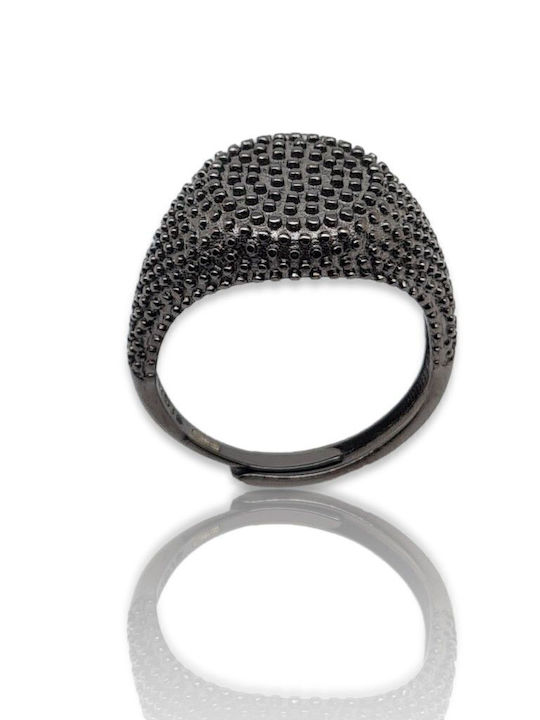 Mentzos Ring made of Silver Gold Plated