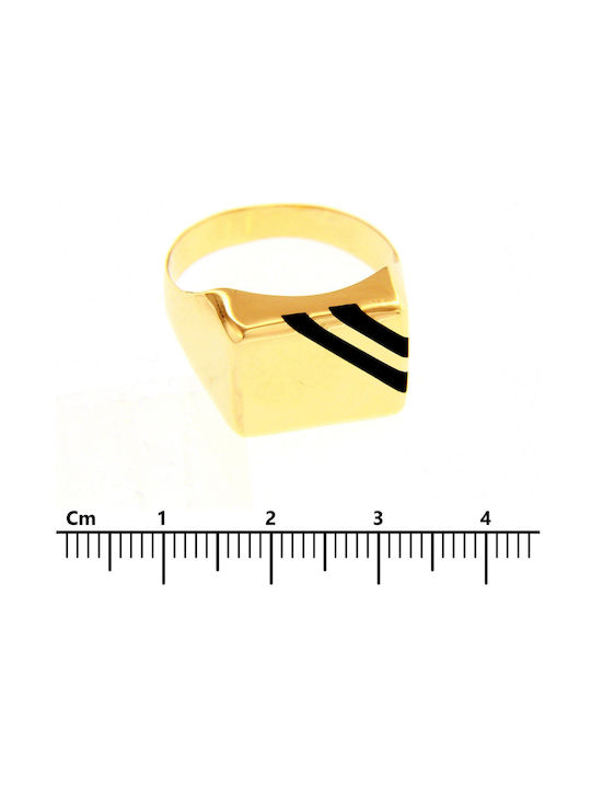 Mentzos Damen Ring aus Gold 14K