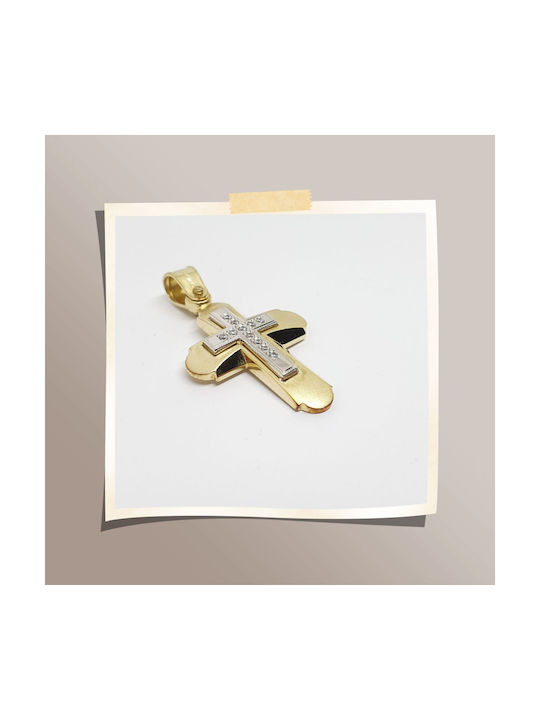 Mentzos Gold Cross 14K