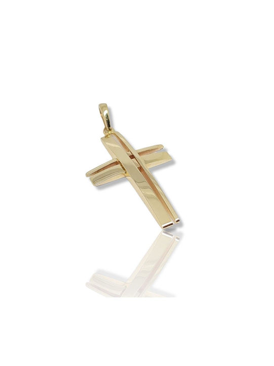 Mentzos Gold Cross 14K