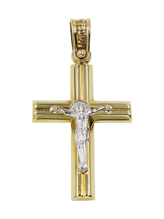 Roloi Kaliamanis Men's Gold Cross 14K with the Crucified