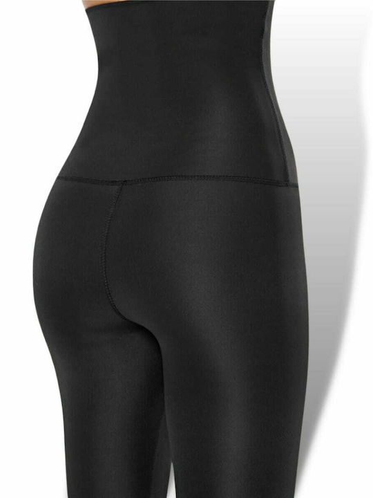 Per Mia Donna Women's Long Legging High Waisted & Push Up Black