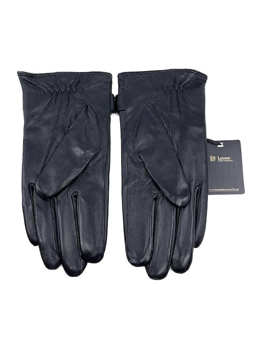 Men's Leather Touch Gloves Black
