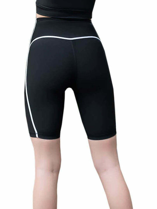 Women's Bike Firming High Waist & Push Up Leggings Black