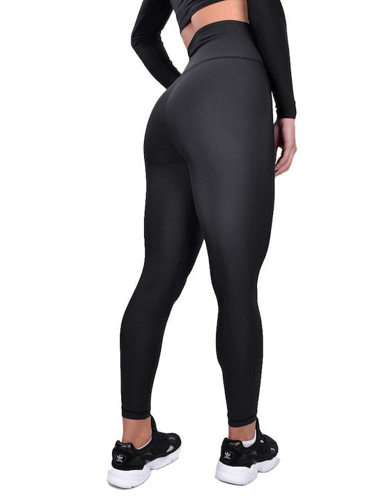 Axidwear Women's Long Training Legging High Waisted Black