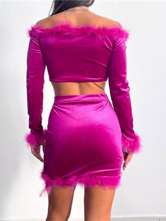 Mini Skirt Purple