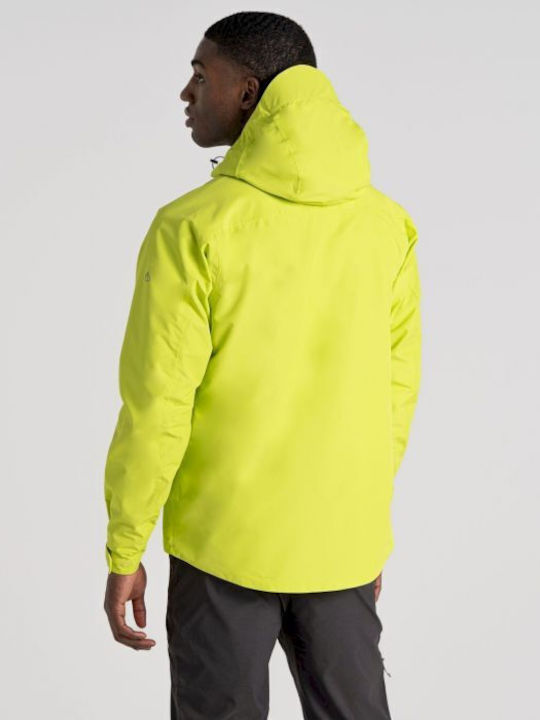Craghoppers Men's Winter Jacket Waterproof Yellow