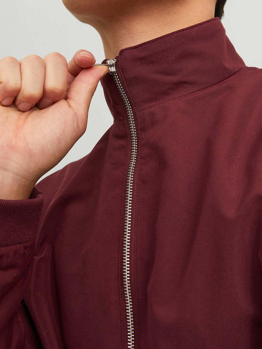 Winter Jacket Bomber Burgundy