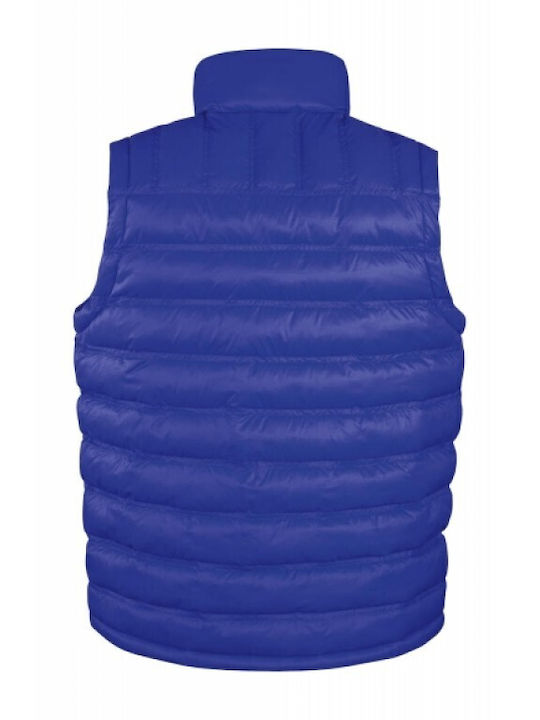 Result Men's Sleeveless Puffer Jacket Blue