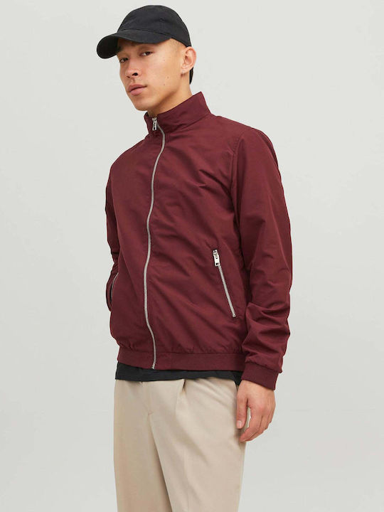 Winter Jacket Bomber Burgundy