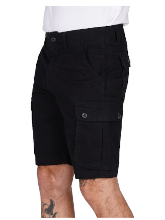 Frank Tailor Men's Shorts Cargo Black