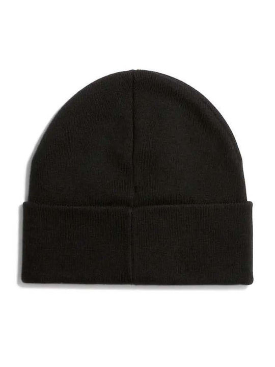 Calvin Klein Monologo Knitted Beanie Cap Black