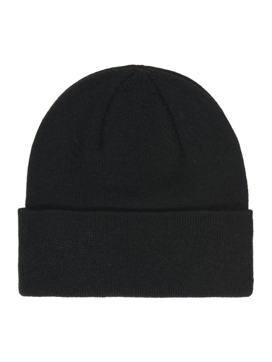 Knitted Beanie Cap Black