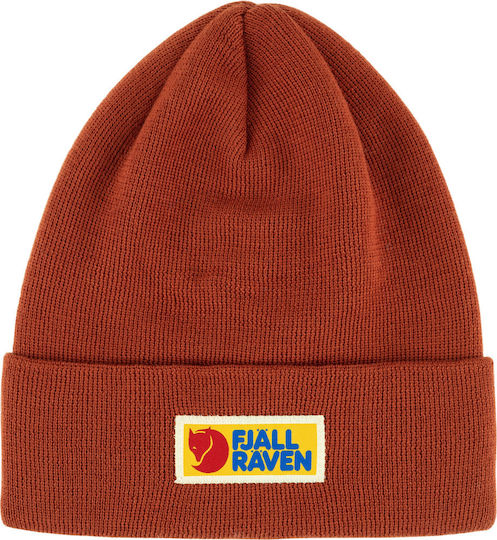 Vardag Ribbed Beanie Cap Orange 78141-243