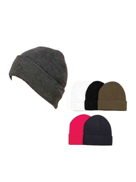 Knitted Beanie Cap Light Blue