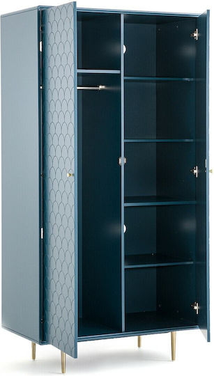 Ușă dublă Dulap de Haine Luxore 100x54x190cm