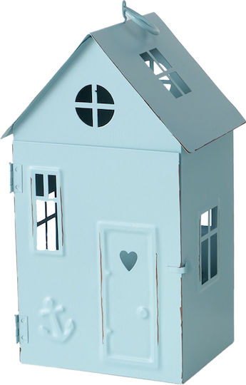 Boltze Felinar Metalic Albastru 13x10x22buc 1buc Boltze Felinar Metalic Albastru 13x10x22buc 1buc