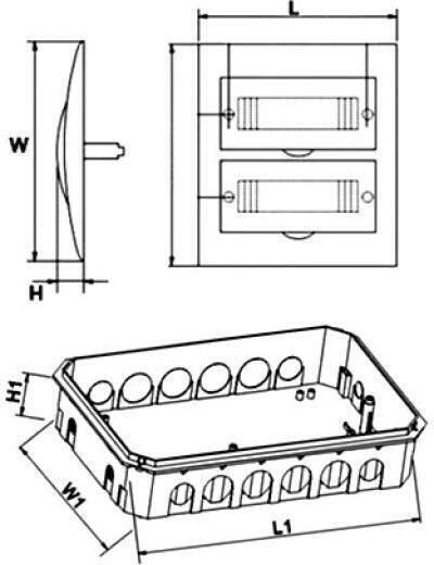Autonics Walled Fuse Box