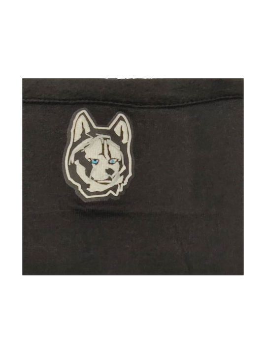 Tatu Moyo Motorcycle Rider Neck Warmer Fleece Black / Green Color