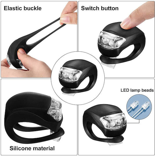 Chengxin 12299 Partea din spate Lumină Bicicletă