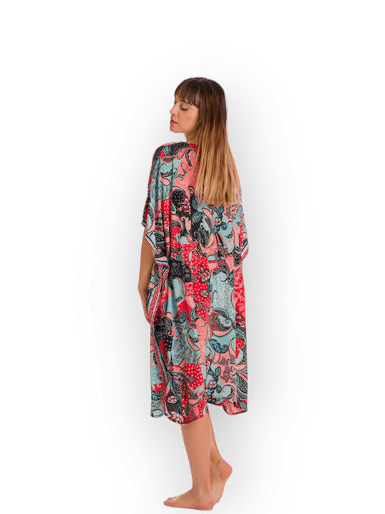 Rima Beachwear Feminin Caftan de Plajă Roșu