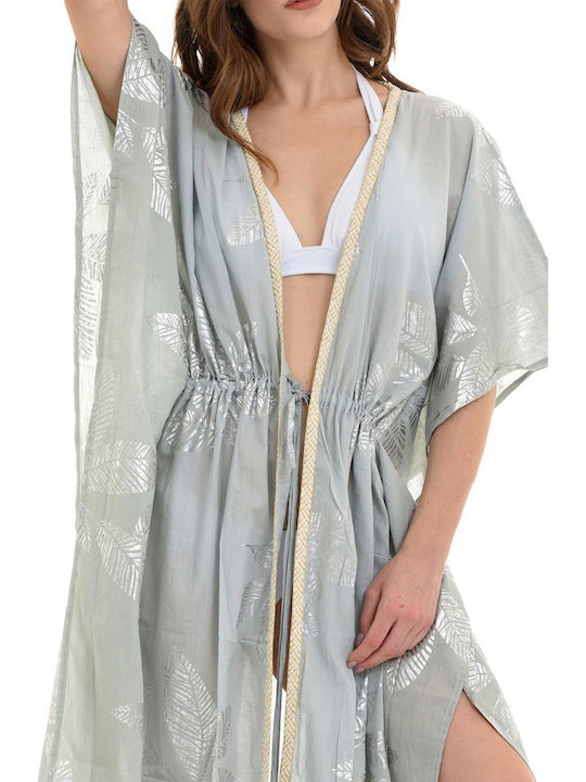 MiandMi Feminin Caftan de Plajă Auriu