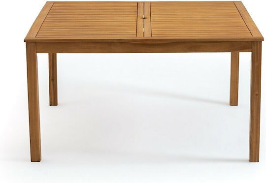 Masă De Exterior Din Salcâm 140x140x75cm