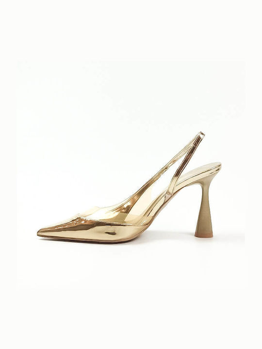 Plato Pumps Goldene