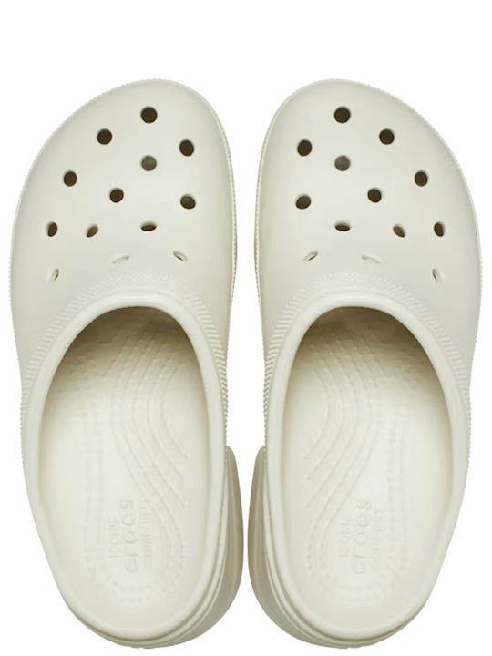 Crocs Siren Γυναικεία Σαμπό Μπεζ
