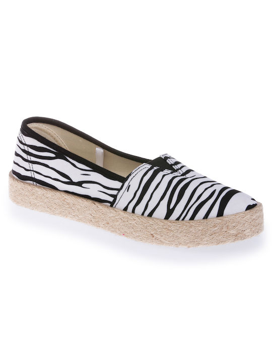 Voi & Noi Women's Espadrilles White