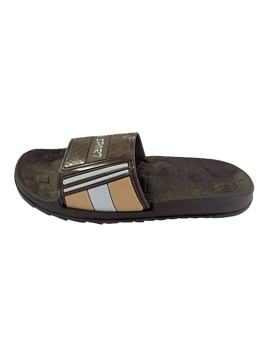 Beyounger Men's Slipper Brown