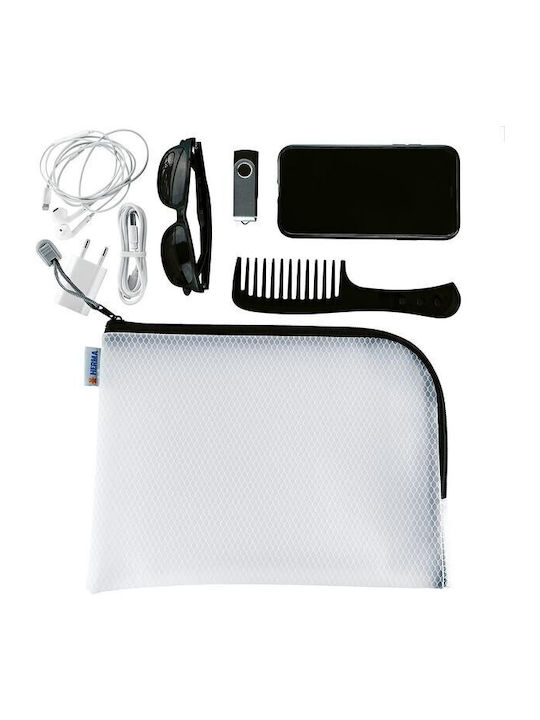 Herma Necessaire mit Transparenz