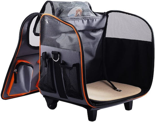 Pawise Trolley für Hunde / Katzen Grün L37xB33xH27cm.