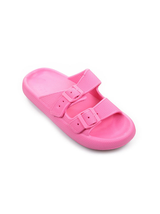 Fshoes Women's Flip Flops Fuchsia