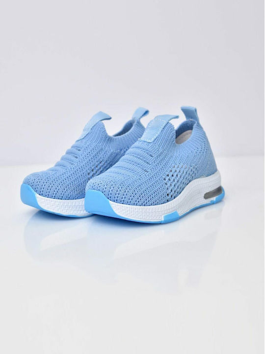 Potre Kids Sneakers Slip-on Light Blue