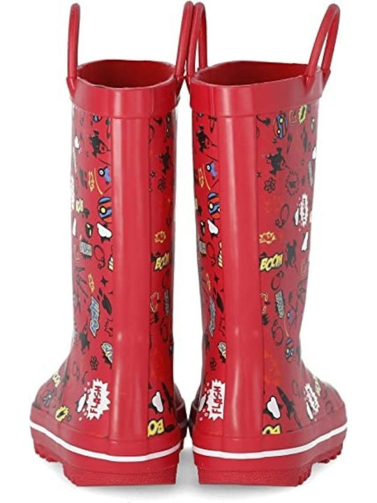 Trespass Kids Wellies Red