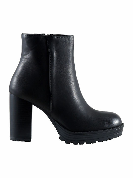 G Secret Damen Knöchelstiefel Schwarz