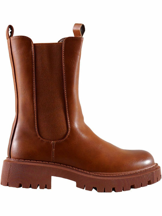 G Secret Women's Chelsea Boots Tabac Brown