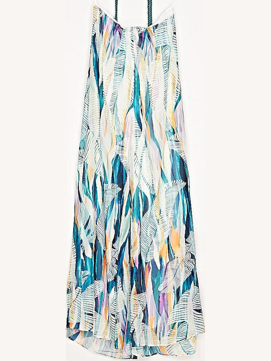 Women's Strapless One-piece Suit Multicolored