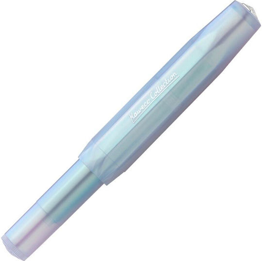 Kaweco Collection Πένα Γραφής Medium από Ατσάλι με Μπλε Μελάνι