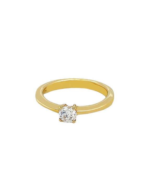 Xryseio Single Stone from Gold 14K