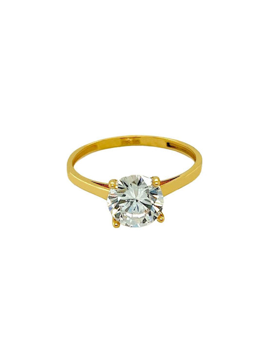 Xryseio Single Stone from Gold 14K