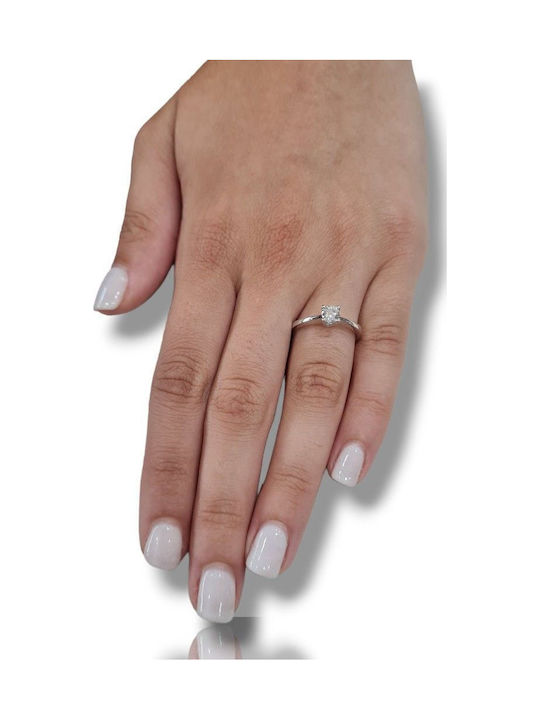 Mentzos Single Stone with Diamond