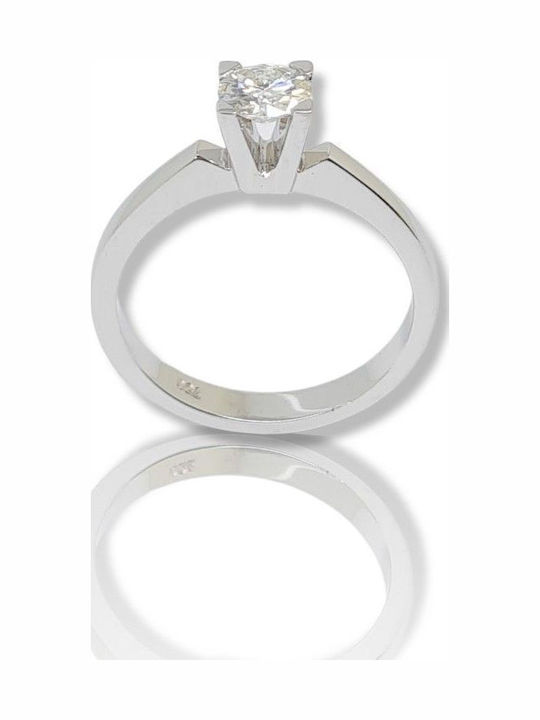 Mentzos Single Stone with Diamond